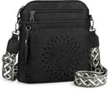 Sac à bandoulière en cuir pour femme – Sac porté croisé tendance